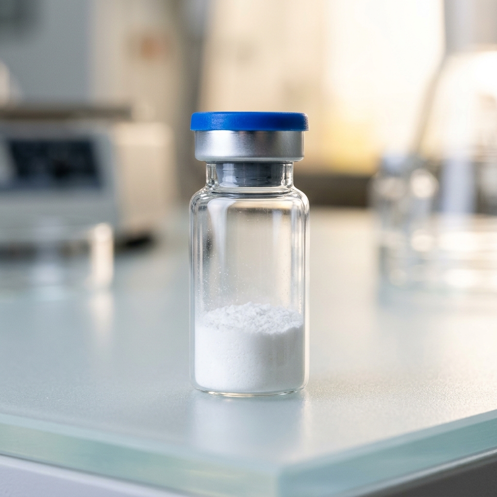 Tesamorelin Lyophilized Peptide Vial